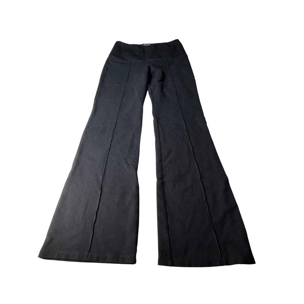 Athena Marie Black Flare Leg Pants Womens Size Small High Rise Casual‎